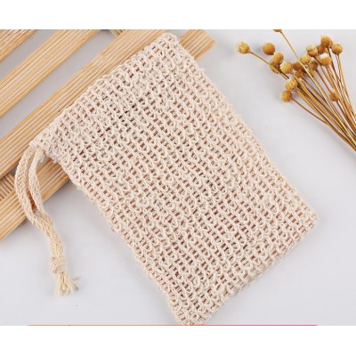 Natural Ramie Soap bag sisal bath soap sack